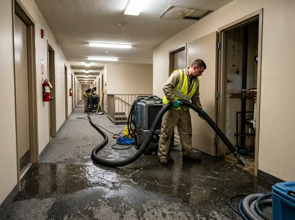multi-unit-apartment-hallway-f-005 — frequently asked questions, Emergency Burst Pipe Water Extraction & Removal in Woodfin,…